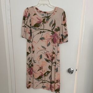 Floral Print Women's Dress